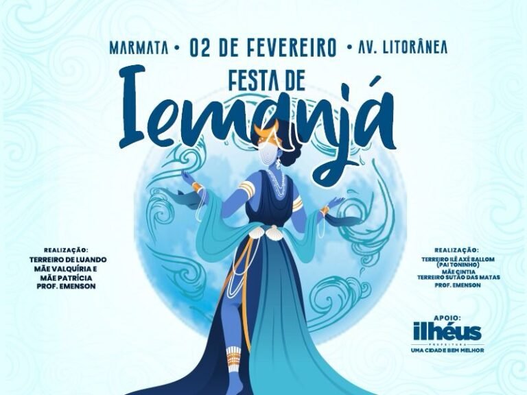 Ilhéus celebra com devoção e alegria a Festa de Yemanjá nesta sexta-feira (2)