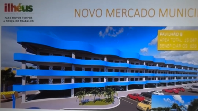 Marão apresenta pré-projeto do Novo Mercado Municipal de Ilhéus