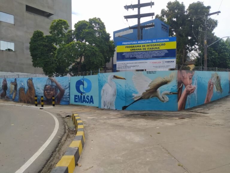 EMASA entrega mural artístico em homenagem aos 115 anos de Itabuna nesta sexta-feira (25)